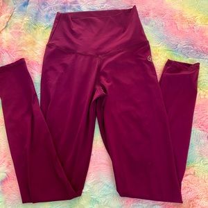 High waisted scrunch booty leggings